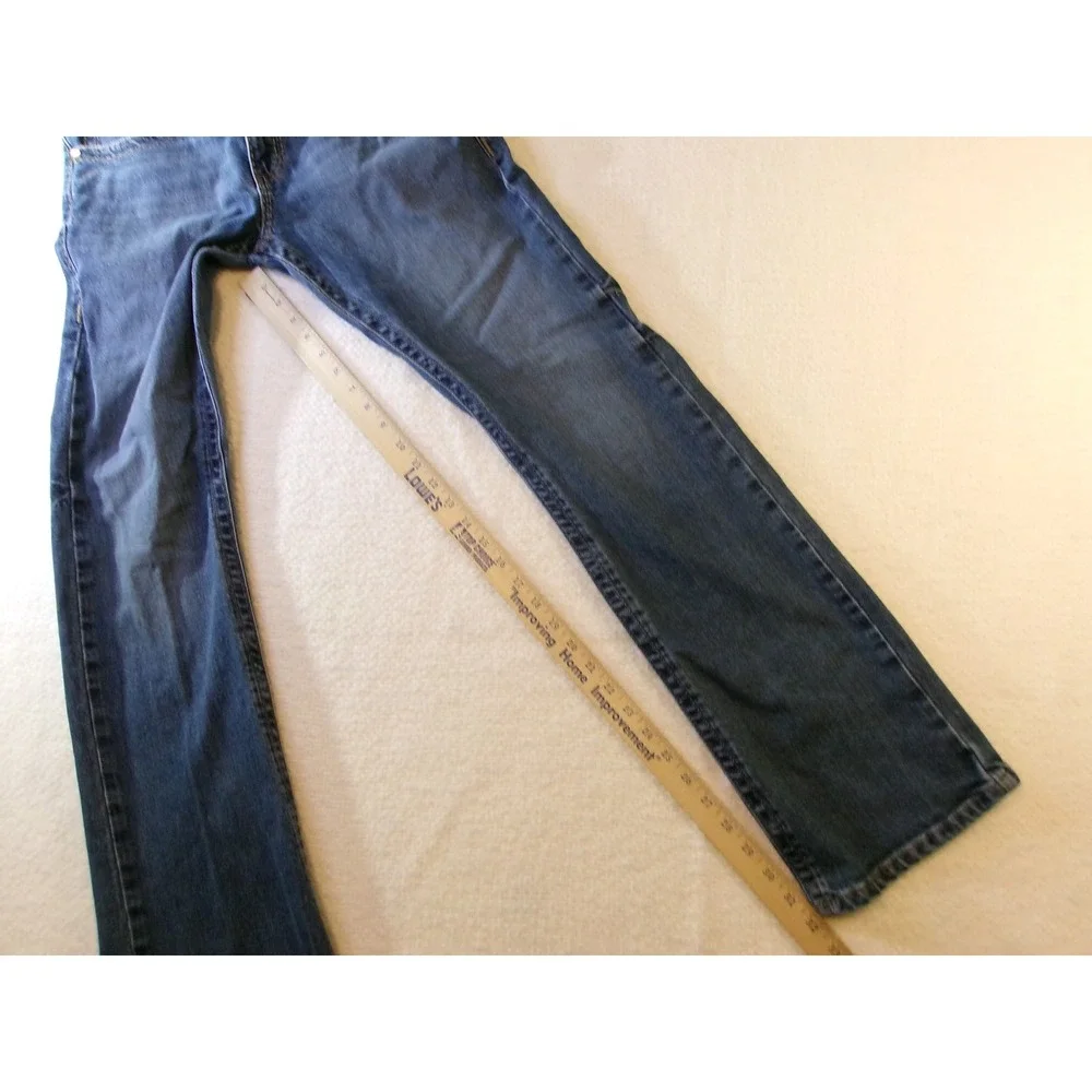 Wrangler Rock 47 Mens Slim Bootcut Jeans‎ Medium Wash 30x34 112335748